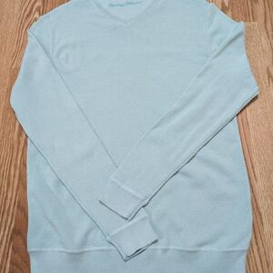 Tommy Bahama Sweater men's Silk Cotton Blend V-neck Medium